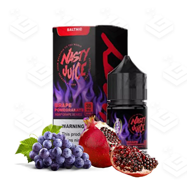 سالت انگور انار کمپانی نستی | Nasty Grape Pomegranate Salt Nic 30ml سالت انگور انار کمپانی نستی | Nasty Grape Pomegranate Salt Nic 30ml
