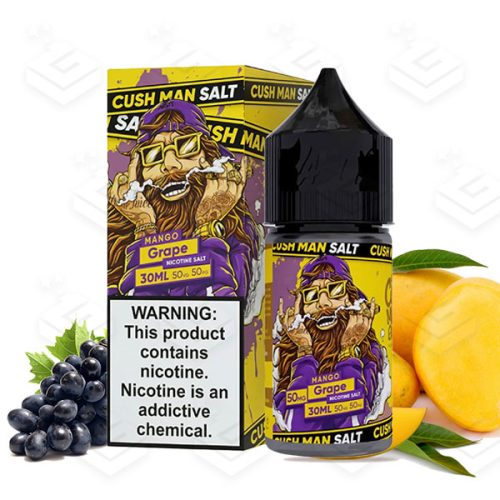 سالت سری کاشمن انگور انبه کمپانی نستی | Nasty Salt Cush Man Series Mango Grape 30ml