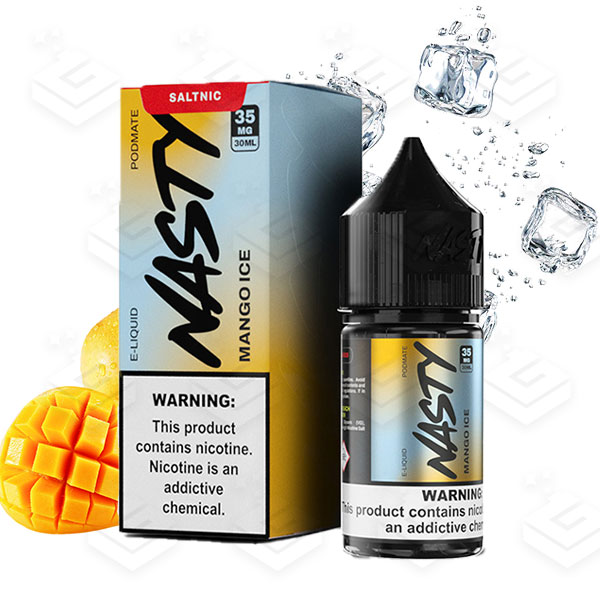 سالت انبه یخ نستی از کالکشن جدید پاد میت | Nasty PodMate Mango Ice سالت انبه یخ نستی از کالکشن جدید پاد میت | Nasty PodMate Mango Ice