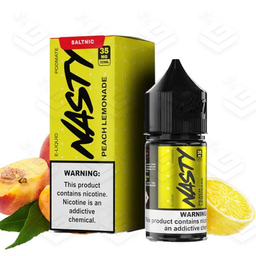 سالت هلو لیموناد نستی از کالکشن جدید پاد میت | Nasty PodMate Peach Lemonade