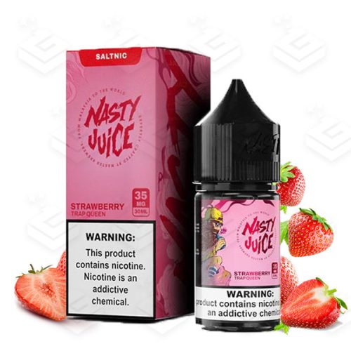 سالت توت فرنگی کمپانی نستی | Nasty Trap Queen Salt nic 30ml