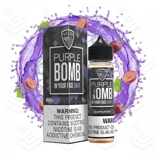 ایجوس بمب انگور کمپانی ویگاد | VGOD Purple Bomb E-Juice 60ml