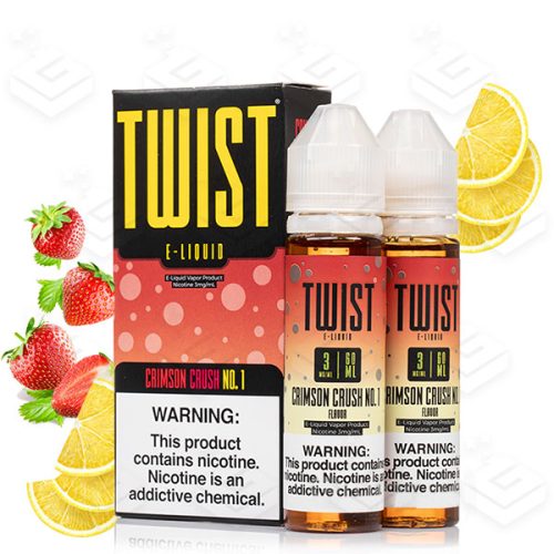 ایجوس توت فرنگی لیموناد کمپانی توئیست | Twist Crimson Crush No.1 E-Juice 60ml
