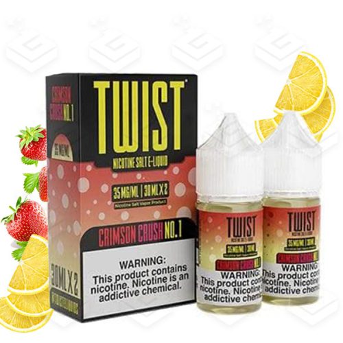 سالت توت فرنگی لیموناد کمپانی توئیست | Twist Crimson Crush No.1 Salt nic 30ml