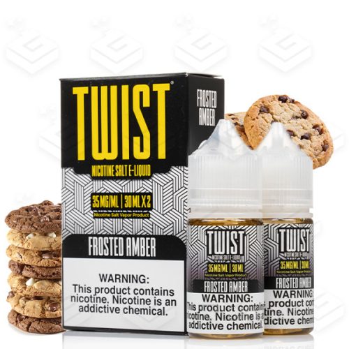 سالت کوکی وانیلی کمپانی توئیست | Twist Frosted Amber Salt nic 30ml