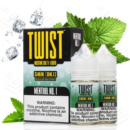سالت نعناع یخ کمپانی توئیست | Twist Menthol No.1 Salt nic 30ml