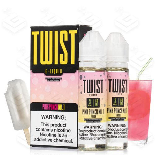 ایجوس لیموناد صورتی کمپانی توئیست | Twist Pink Punch No.1 E-Juice 60ml