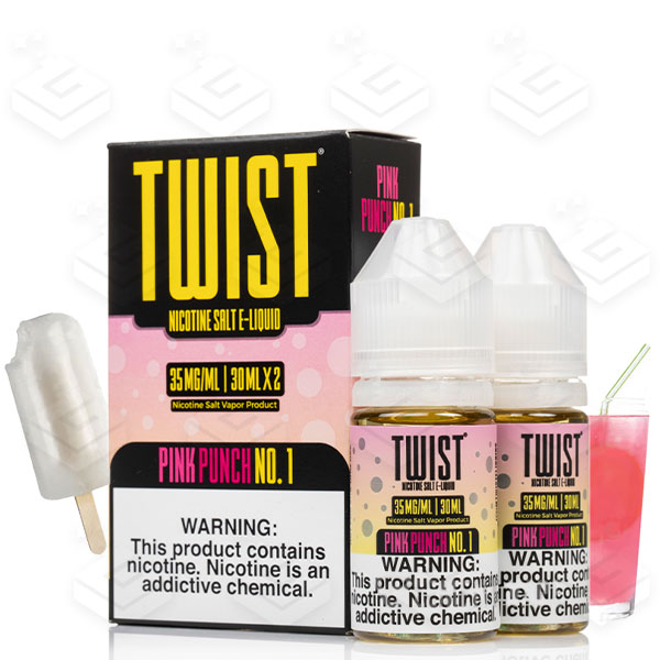 سالت لیموناد صورتی کمپانی توئیست | Twist Pink Punch No.1 Salt nic 30ml سالت لیموناد صورتی کمپانی توئیست | Twist Pink Punch No.1 Salt nic 30ml