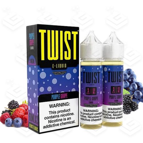 ایجوس انگور میکس بری کمپانی توئیست | Twist Purple Grape E-Juice 60ml