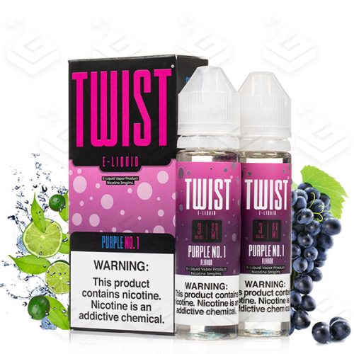 ایجوس میکس بری لیموناد کمپانی توئیست | Twist Purple No.1 E-Juice 60ml