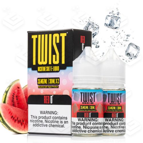 سالت هندوانه یخ کمپانی توئیست | Twist red 0 Salt nic 30ml