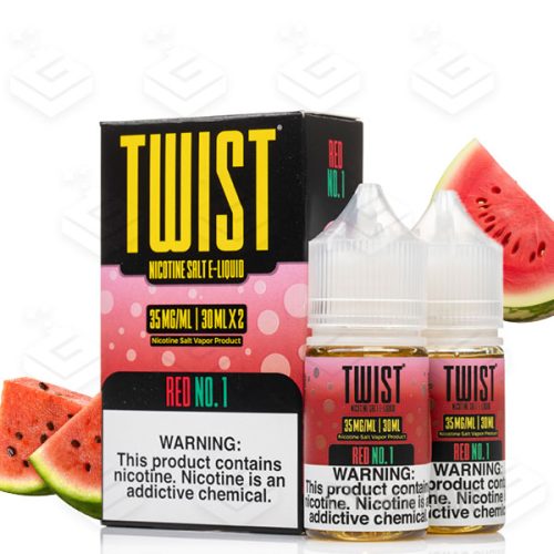سالت هندوانه لیموناد کمپانی توئیست | Twist Red No.1 Salt nic 30ml