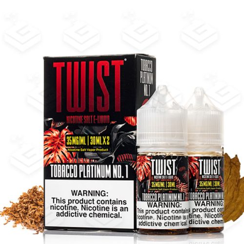 سالت تنباکو پلاتین کمپانی توئیست | Twist Tobacco Platinum No.1 Salt nic 30ml