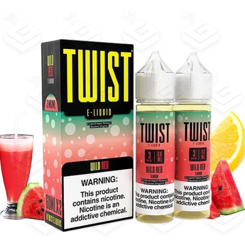 ایجوس هندوانه لیمو کمپانی توئیست | Twist Wild Red E-Juice 60ml