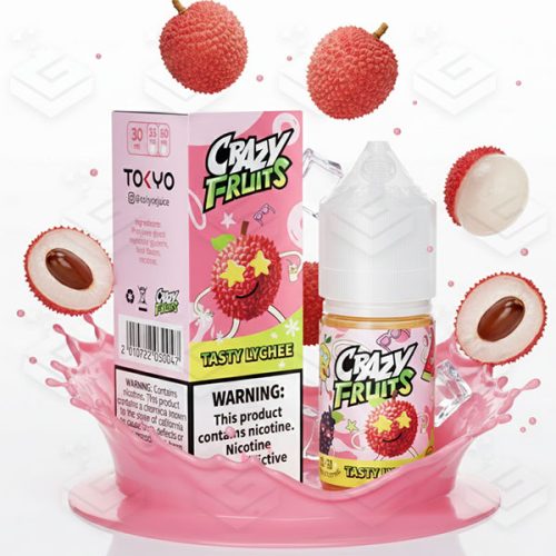 سالت سری جدید لیچی کمپانی توکیو | Tokyo Crazy Fruit TASTY LYCHEE Salt
