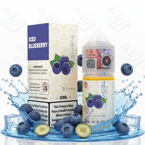 سالت بلوبری یخ کمپانی توکیو | TOKYO ICED BLUEBERRY- SALT 30ml