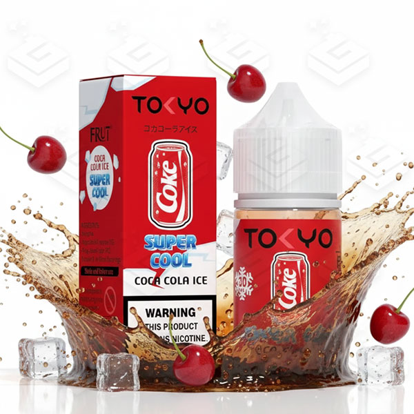 سالت سوپرکول کوکا کولا یخ کمپانی توکیو | Tokyo Super Cool – Coca Cola Ice Salt 30ML سالت سوپرکول کوکا کولا یخ کمپانی توکیو | Tokyo Super Cool – Coca Cola Ice Salt 30ML