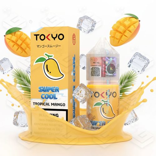 سالت سوپرکول انبه استوایی یخ کمپانی توکیو | Tokyo Super Cool – Tropical mango Salt 30ML