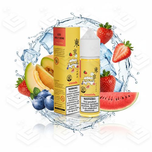 ایجوس بمب میوه‌ یخ کمپانی توکیو 60 میلی گرم | TOKYO ICED FRUIT BOMB - E-JUICE 60ml