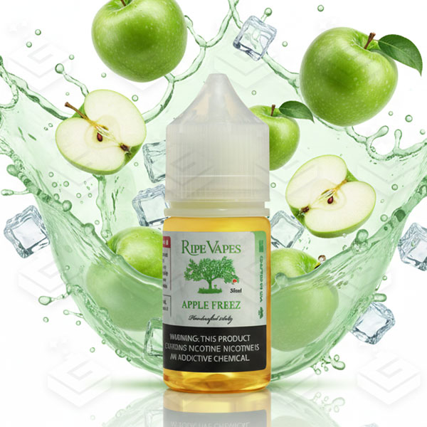 سالت سیب یخ کمپانی رایپ ویپز | Ripe Vapes Apple Freez SaltNic 30ML سالت سیب یخ کمپانی رایپ ویپز | Ripe Vapes Apple Freez SaltNic 30ML