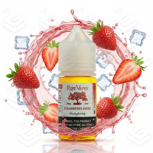 سالت توت فرنگی یخ کمپانی رایپ ویپز | Ripe Vapes Strawberry Freez SaltNic 30ML