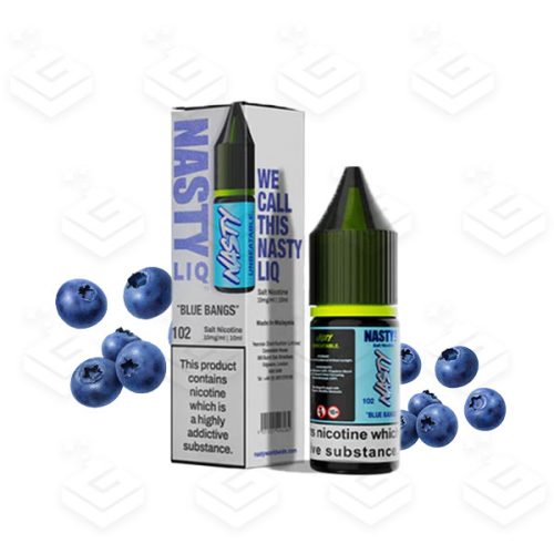 سالت بلوبری تمشک نستی | Nasty LIQ 102 Blue Bangs 10ML