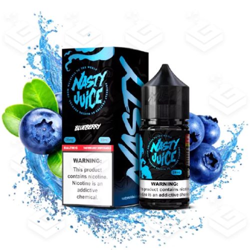 سالت اسموت بلوبری نستی | Nasty Smooth Blueberry SaltNic