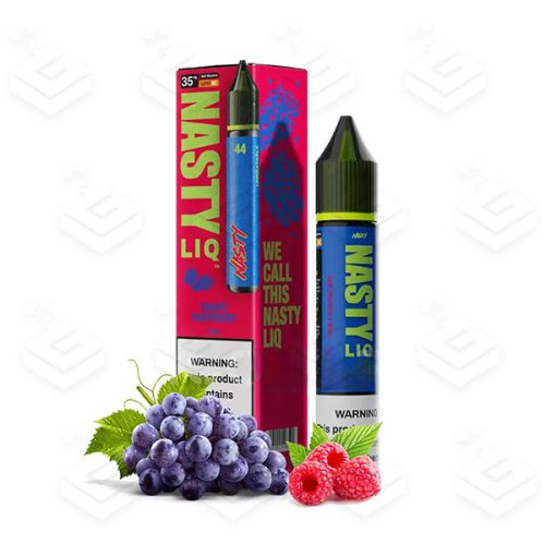 سالت سری جدید انگور رزبری کمپانی نستی | Nasty LIQ 44 Grape Raspberry Salt nic 30ml