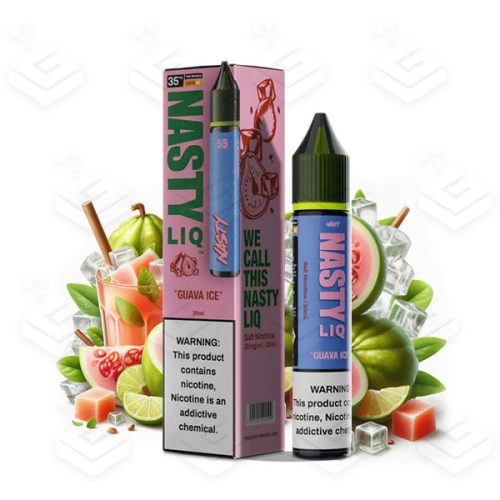 سالت سری جدید گواوا یخ کمپانی نستی | Nasty LIQ Guava Ice Salt nic 30ml