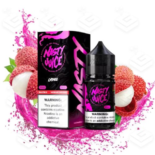 سالت اسموت سرخالو نستی | Nasty Smooth Lychee SaltNic