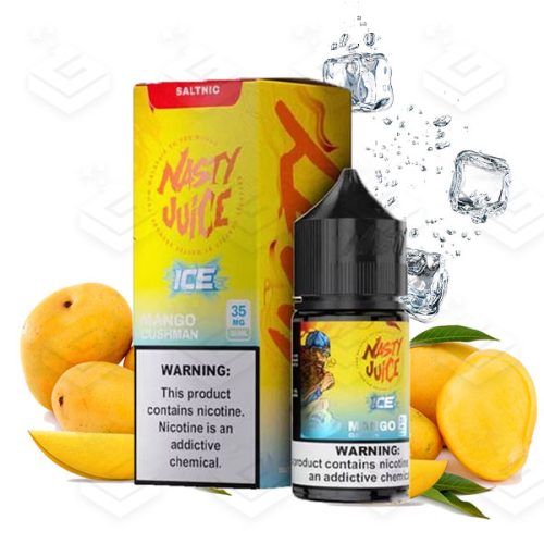 سالت نیکوتین کاشمن انبه یخ نستی | Nasty Mango Cushman Ice 30ML