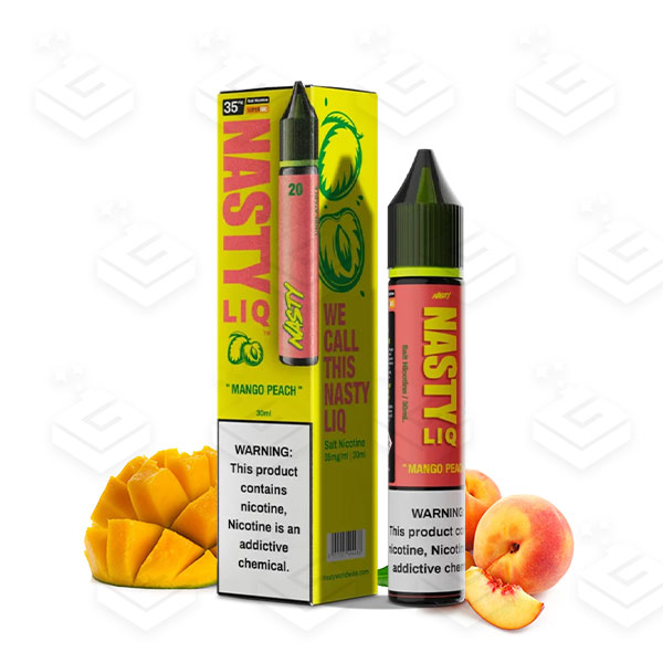 سالت سری جدید هلو انبه کمپانی نستی | Nasty LIQ Mango Peach Salt nic 30ml سالت سری جدید هلو انبه کمپانی نستی | Nasty LIQ Mango Peach Salt nic 30ml