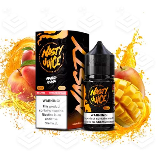 سالت اسموت انبه هلو نستی | Nasty Smooth Mango Peach SaltNic