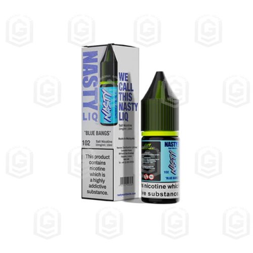 سالت بلوبری تمشک نستی | Nasty LIQ 102 Blue Bangs 10ML