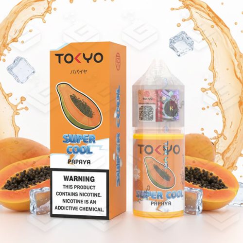 سالت سوپرکول پاپایا یخ کمپانی توکیو | Tokyo Super Cool – Papaya Salt 30ML