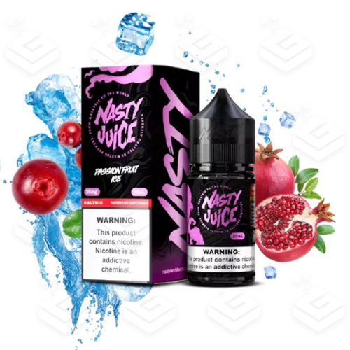 سالت اسموت پشن فروت یخ نستی | Nasty Smooth Passion Fruit Ice SaltNic