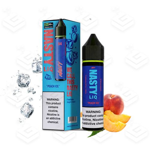 ایجوس سری جدید هلو یخ کمپانی نستی | NASTY LIQ Peach Ice Juice 60ml