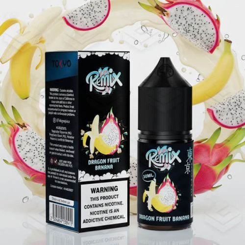 سالت رمیکس دراگون فروت موز کمپانی توکیو | Tokyo Remix – Dragon Fruit Banana Salt 30ML