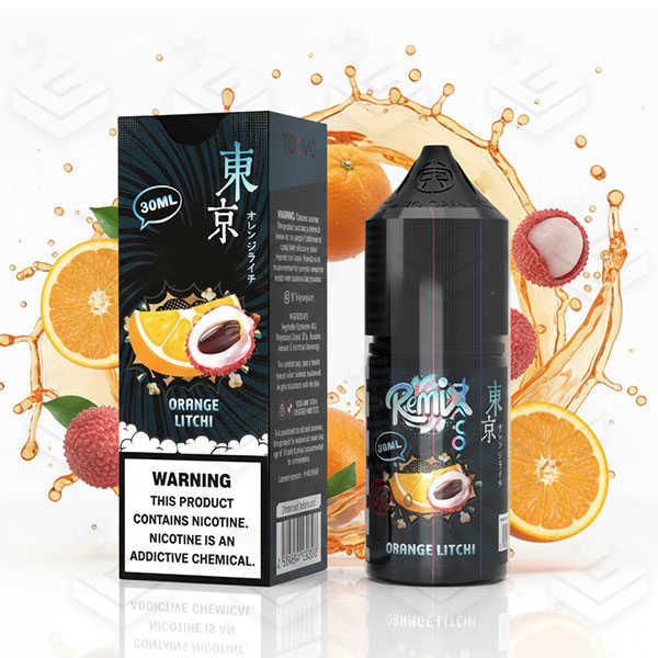 سالت رمیکس پرتقال لیچی کمپانی توکیو | Tokyo Remix – Orange Litchi Salt 30ML سالت رمیکس پرتقال لیچی کمپانی توکیو | Tokyo Remix – Orange Litchi Salt 30ML