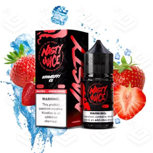 سالت اسموت توت‌فرنگی نستی | Nasty Smooth Strawberry SaltNic