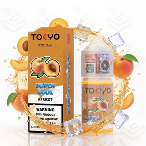 سالت سوپرکول زردآلو یخ کمپانی توکیو | Tokyo Super Cool – Apricot Salt 30ML