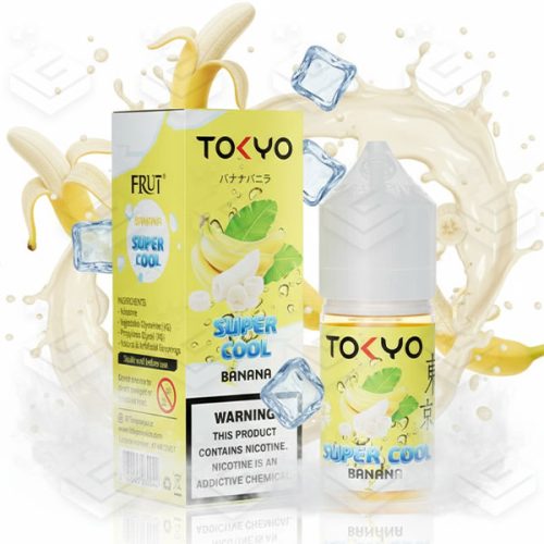 سالت سوپرکول موز یخ کمپانی توکیو | Tokyo Super Cool – Banana Salt 30ML