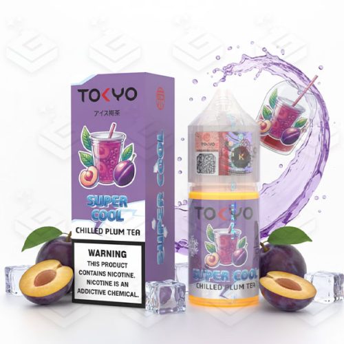 سالت سوپرکول چای آلو یخ کمپانی توکیو | Tokyo Super Cool – Chilled Plum Tea Salt 30ML
