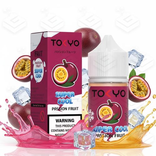 سالت سوپرکول پشن فروت یخ کمپانی توکیو | Tokyo Super Cool – Passion Fruit Salt 30ML