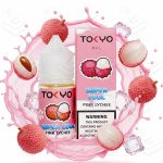 سالت سوپرکول لیچی صورتی و یخ کمپانی توکیو | Tokyo Super Cool – Pink Litchi Salt 30ML