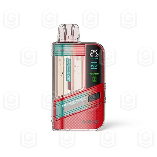 پاد یکبار مصرف هلو انبه هندوانه ۳۰۰۰۰ پاف زیگار سوپرنوا | ZGAR Supernova 30000 PUFFS Disposable Pod – Peach Mango Watermelon