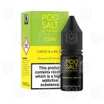 سالت نیکوتین لیمو یخ پاد سالت Pod Salt Lemon Lime Ice