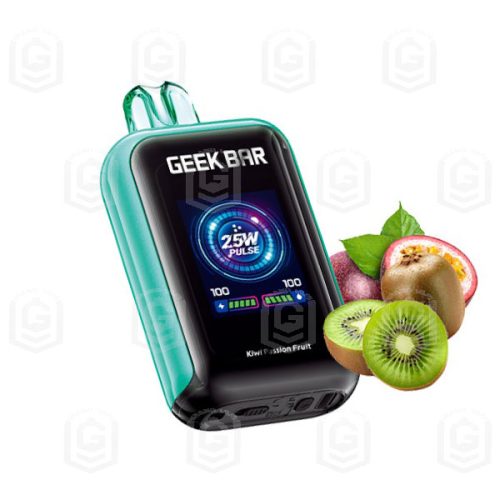 پاد یکبار مصرف گیک بار وات ۲۳۰۰۰ پاف کیوی پشن فروت Geek Bar WATT 23000 Puffs Kiwi Passion Fruit