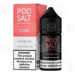 سالت نیکوتین سرخالو یخ پاد سالت Pod Salt Lychee Ice