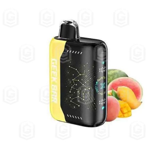پاد یکبار مصرف گیک بار پالس ایکس ۲۵۰۰۰ پاف انبه هلو هندوانه Geek Bar Pulse X 25K Puffs Mango Peach Watermelon